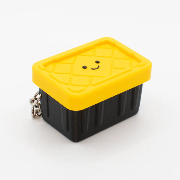 Chubby Clicky Storage Bin Keychain