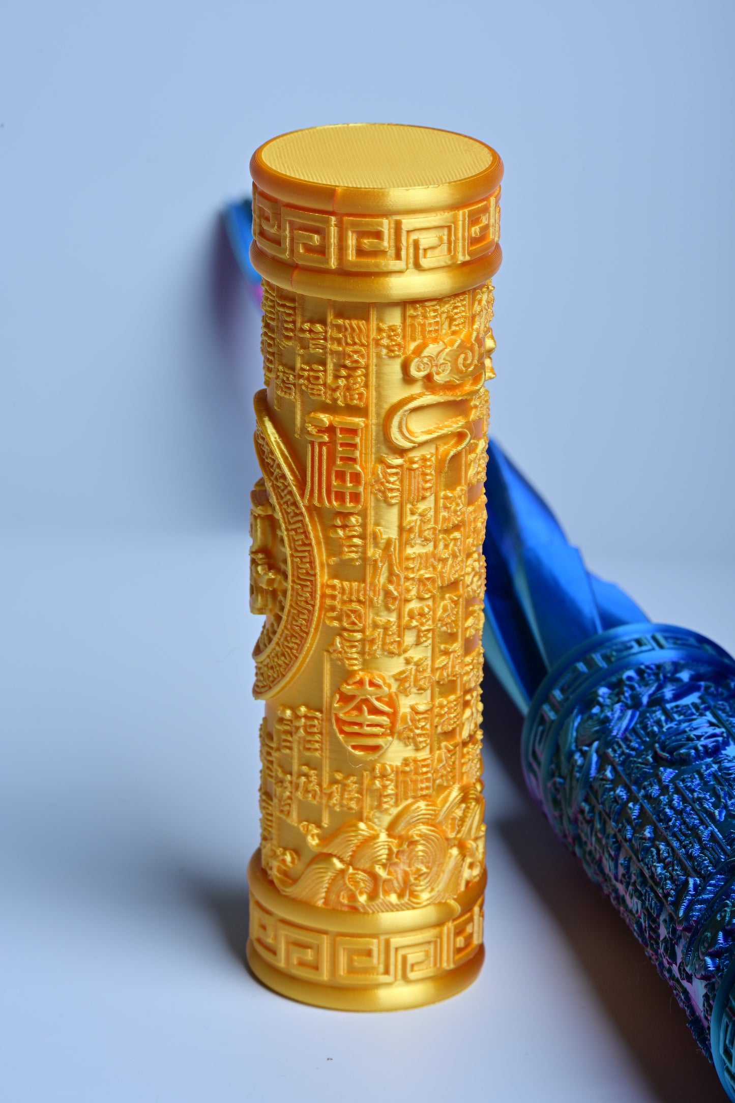 3D Printed Wanfu telescopic sword