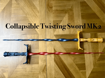 3D Printed Scalable Rotating Sword