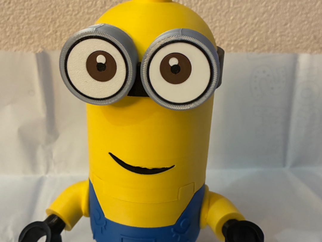 Kevin the Minion (Building Block Style)
