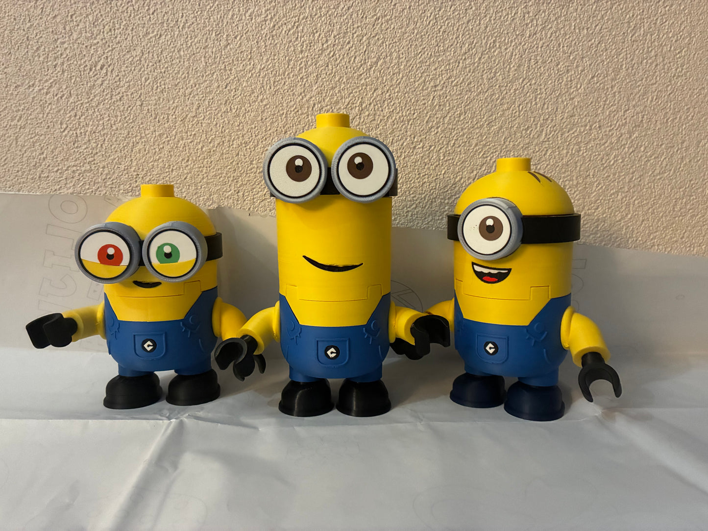 Kevin the Minion (Building Block Style)