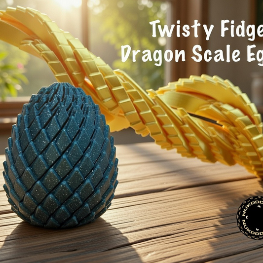 3D Printed Dragon Egg