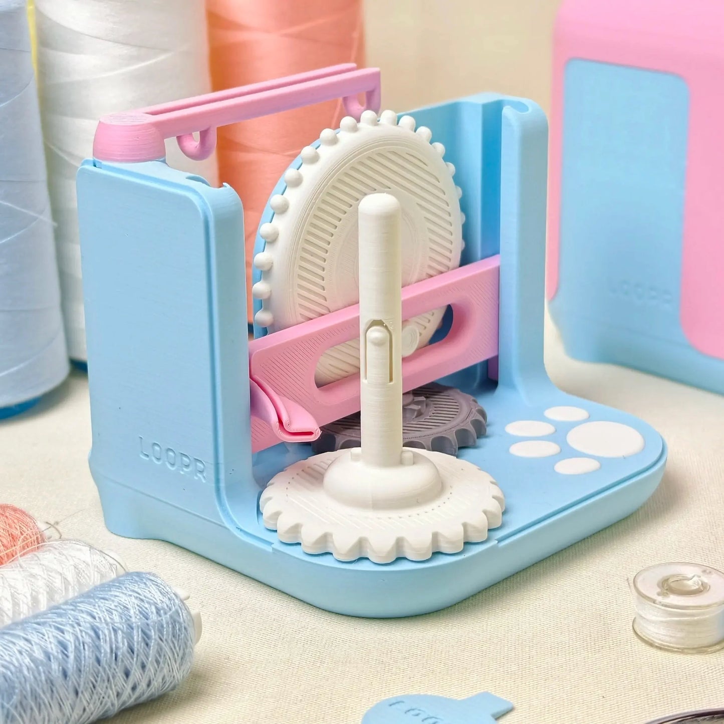 3D Printed Sewing thread winder