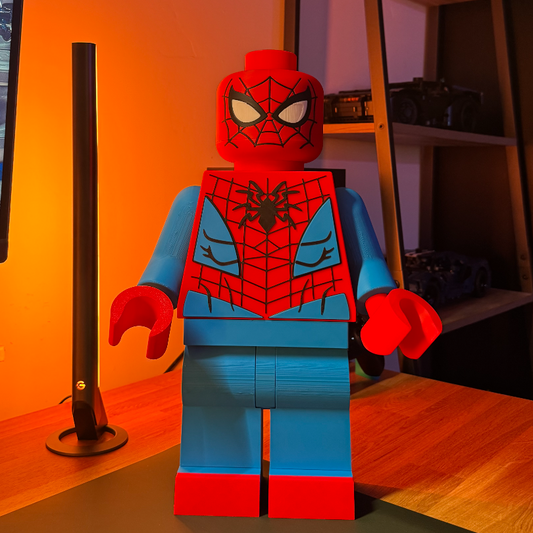 3D Printed Spiderman 8 inches or 16 inches