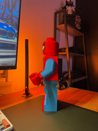 3D Printed Spiderman 8 inches or 16 inches