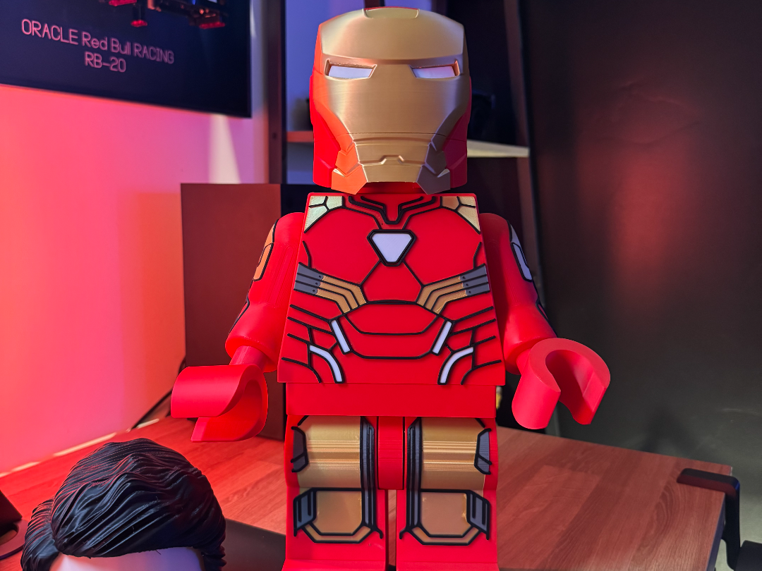 Iron Man (Tony Stark) Style Building Block Marvel Minifigure
