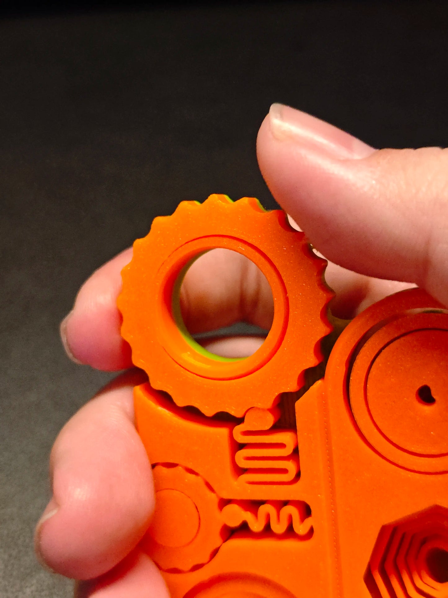 3D Printed Six in one stress relieving toy