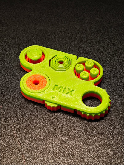 3D Printed Six in one stress relieving toy
