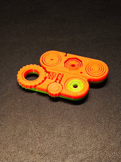 3D Printed Six in one stress relieving toy