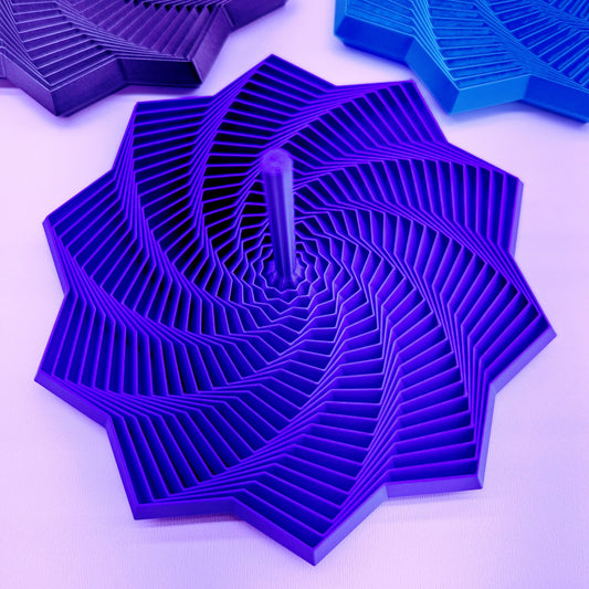 3D Printed 10-Star Stress Relief Design