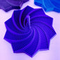 3D Printed 10-Star Stress Relief Design