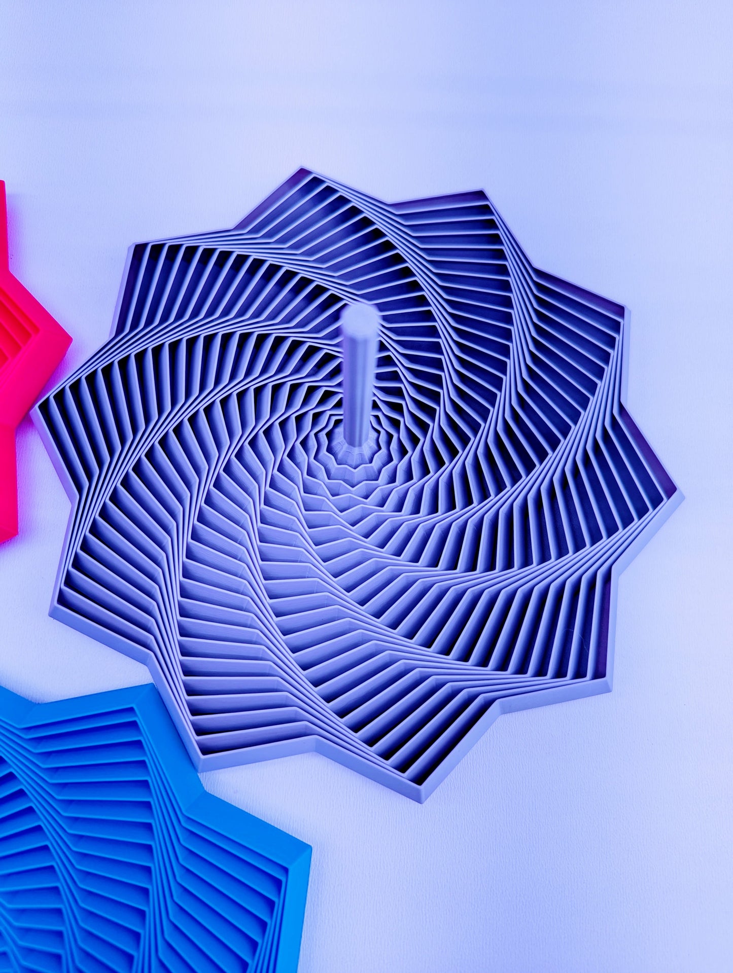 3D Printed 10-Star Stress Relief Design