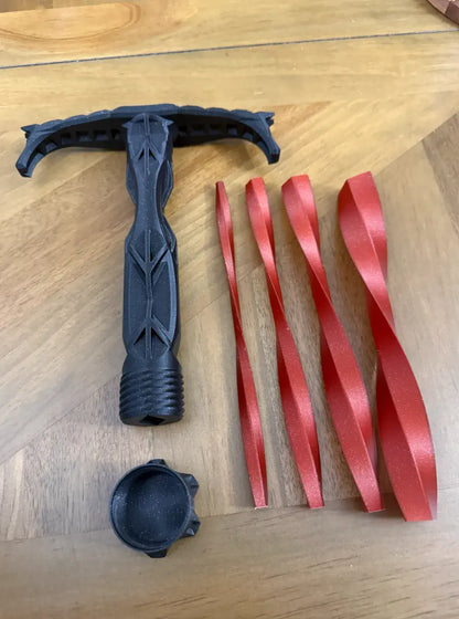 3D Printed Scalable Rotating Sword