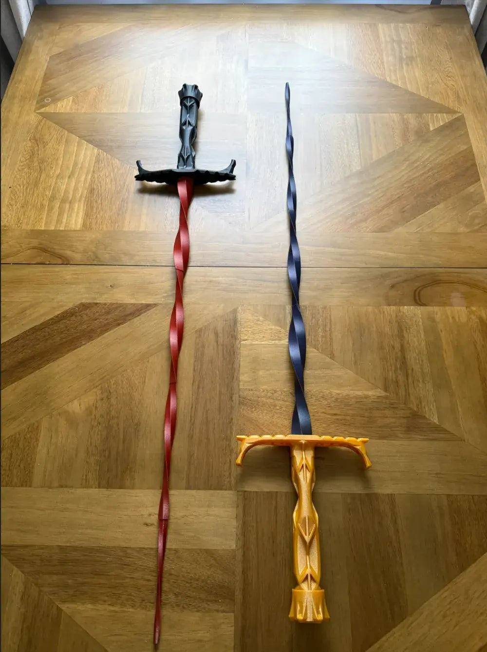 3D Printed Scalable Rotating Sword