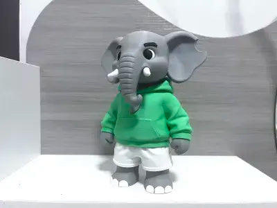 3D Printed elephant