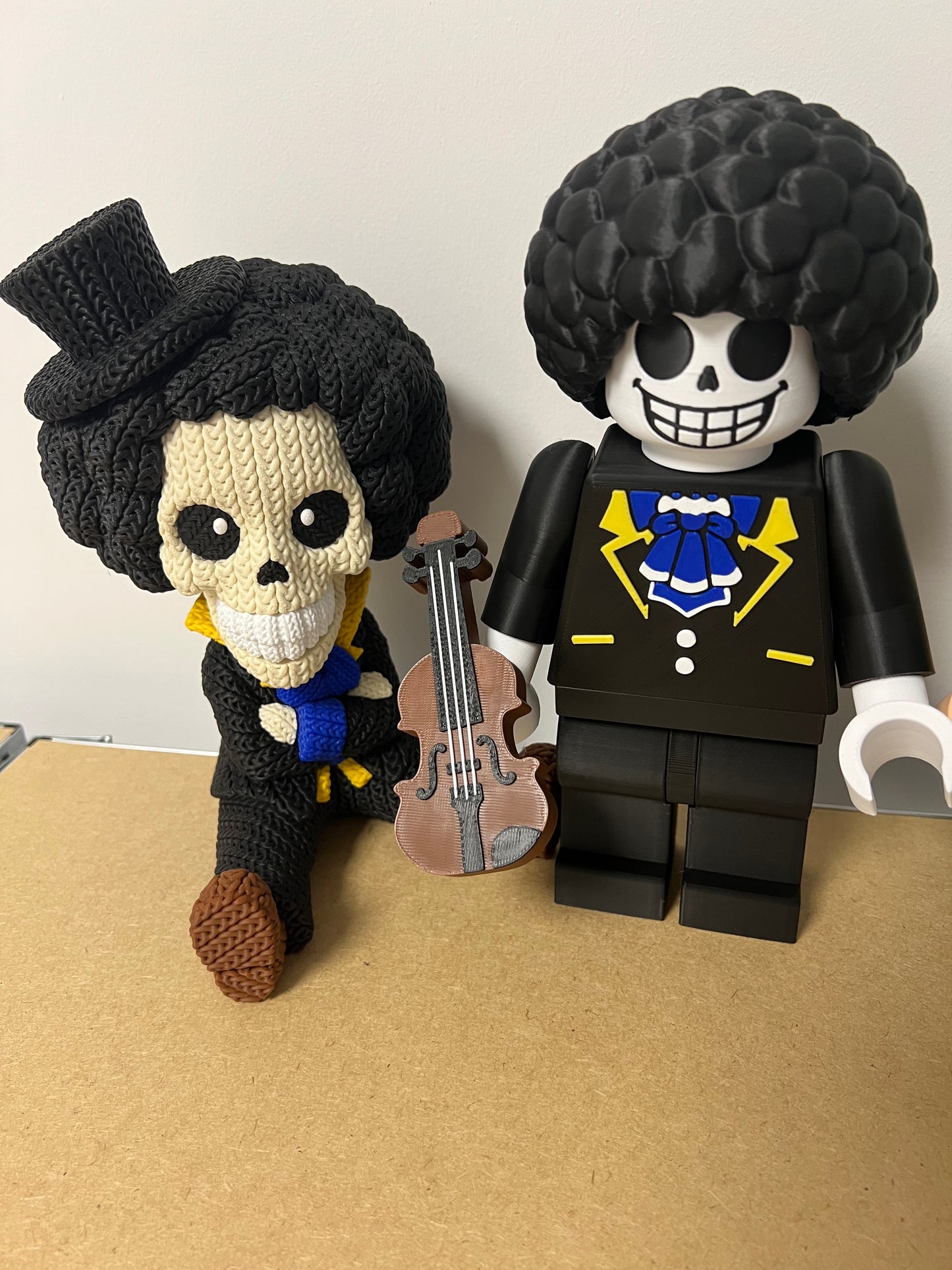 3D Printed Soul King Brook 8inches （One Piece）
