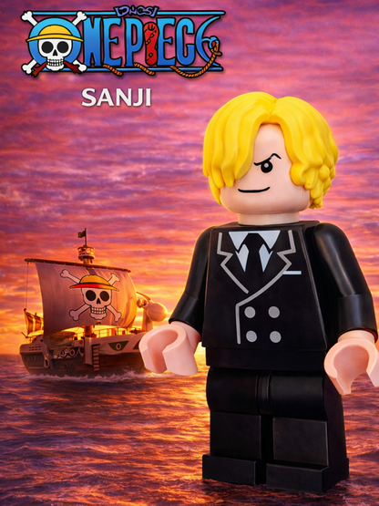 3D Printed Sanji Vinsmoke 8inches（One Piece）