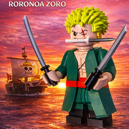3D Printed Roronoa Zoro 8inches（One Piece）