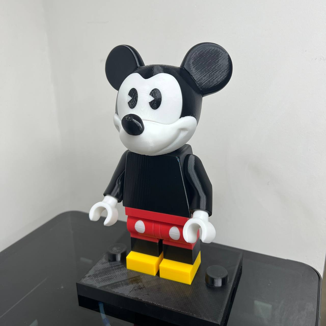 Mickey Mouse Building Block Model
