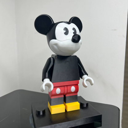 Mickey Mouse Building Block Model