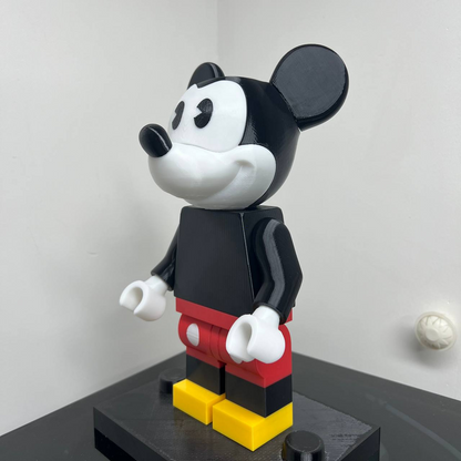 Mickey Mouse Building Block Model