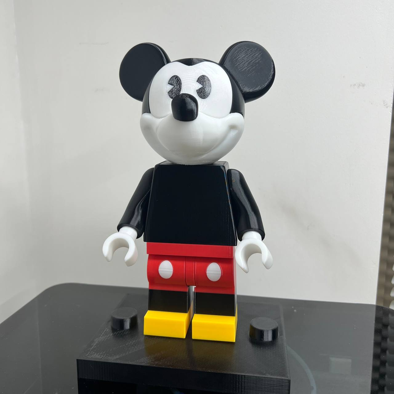 Mickey Mouse Building Block Model