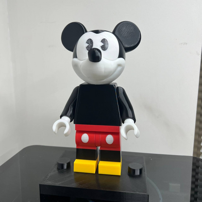 Mickey Mouse Building Block Model