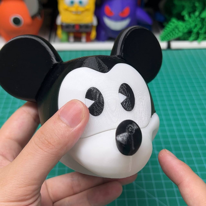 Mickey Mouse Building Block Model