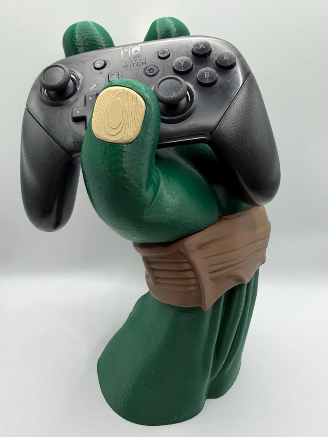 Sewer Turtle Hand Gaming Controller Stand