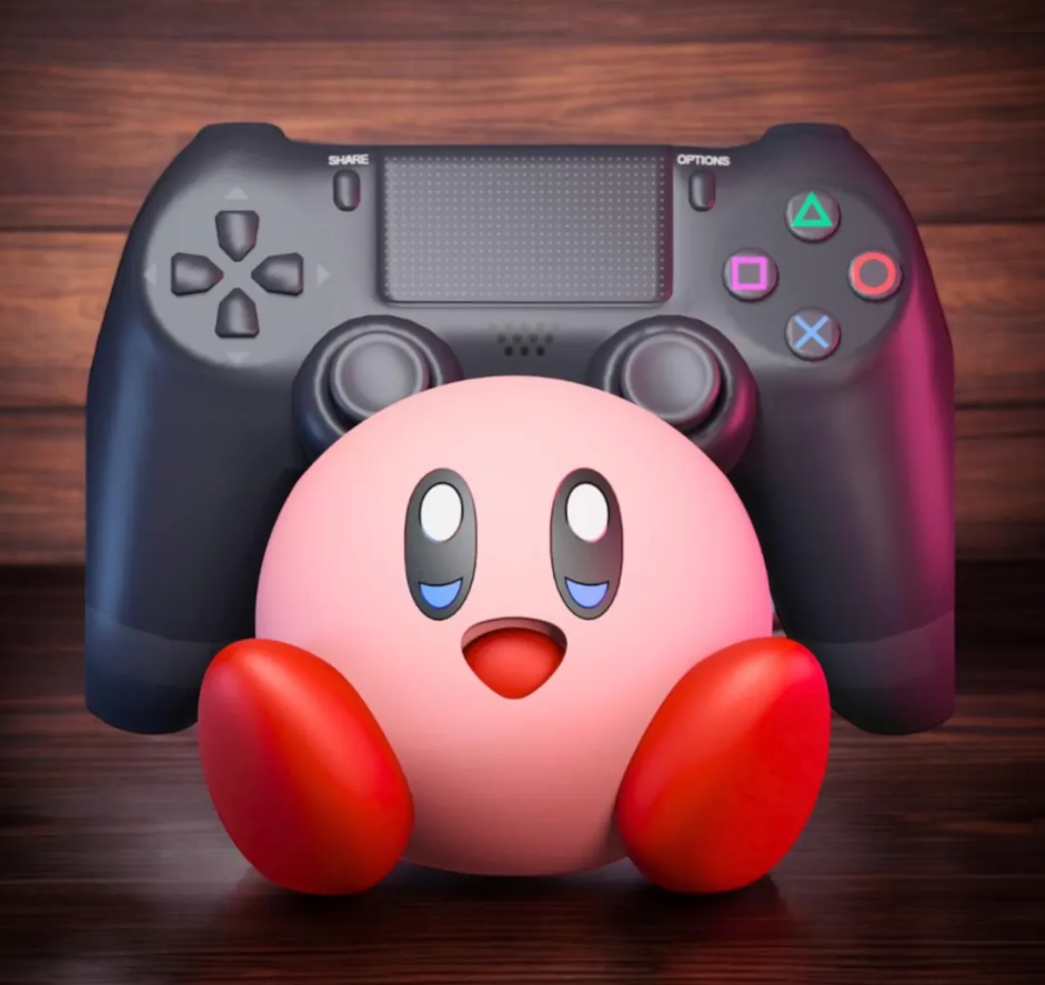 Kirby Gaming Controller Stand