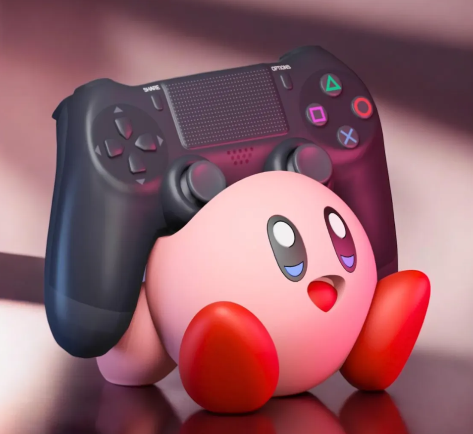 Kirby Gaming Controller Stand