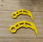 Roblox Rivals Keyrambit 3D Printed