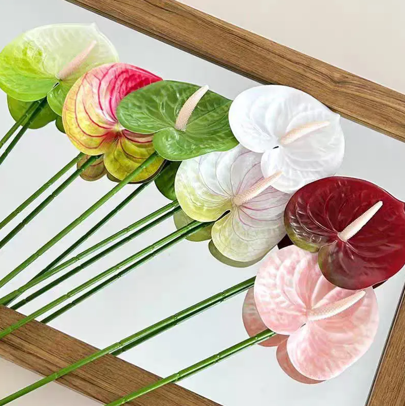 3D Printed Anthurium Artificial Flower