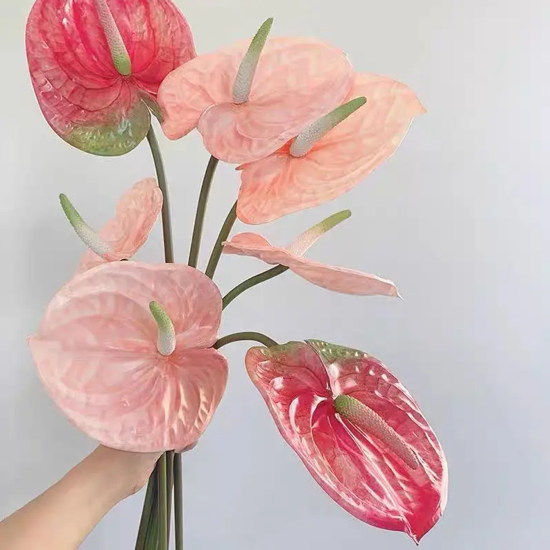 3D Printed Anthurium Artificial Flower